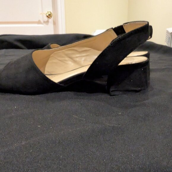 Adrienne Vittadini black suede sandals - Picture 2 of 4